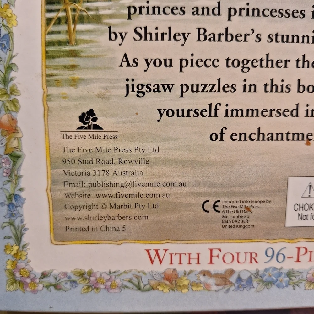's Classic Fairies Jigsaw Book